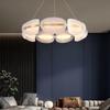 Modern Minimalist Living Room Chandelier Creative Petal Lamp Bedroom Light Luxury Lamps