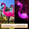 Уличный солнечный светильник Flamingo для газона: Водонепроницаемый декор для сада виллы