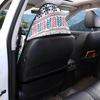 Universal Geometric Seat Cover: All-Season Front Seat Protector for Gym and Workout