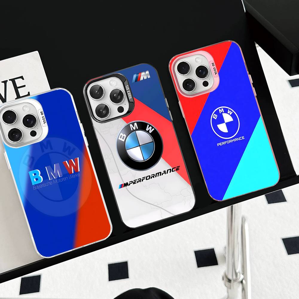 BBIP8 B-BMW-W Модный чехол для телефона для IPhone 16 15 14 13 12 11 17 Pro MAX Plus Pro Матовый противоударный чехол