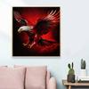 New Arrival 5D DIY Full Circle Diamond Painting "Red Flying Eagle" Embroidery Cross Stitch Home Decor Gift