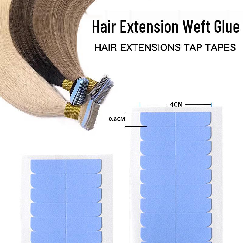 Прозрачная водонепроницаемая потовлагостойкая клейкая лента для парика - Невидимая, без следов, двусторонняя, высокой вязкости, защита от просвечивания.