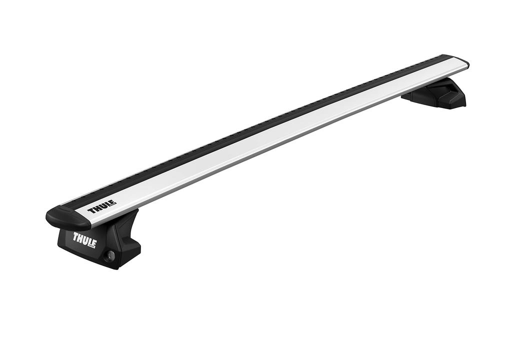 Thule Evo Flush Rail Foot 7106 Direct Roof Rail One-Key Lock (Square Wing/Evo Slide Professional Bar Compatible) 710600