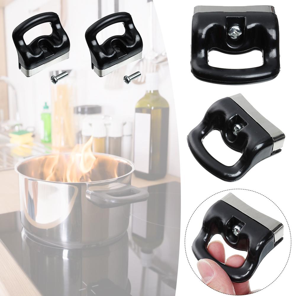 For Kitchen Steamer Cookware Sauce Pot Pan Short Side Pot Handles Pressure Cooker Ear Handle Grip