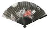Folding Fan Dragon for Men Black 23cm Approx.