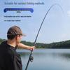 Super Hard 19-Tune Fishing Rod - Wheat & Corn Design, No-Cut Front-Casting, Lightweight Multi-Position Hand Rod Combo.