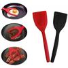 2 In 1  Silicone Steel Frying Spatula Clip Pancake Frying Fish Spatula Pizza Steak Spatula Household Kitchen Utensils Frying Steak Spatula Steak Clip