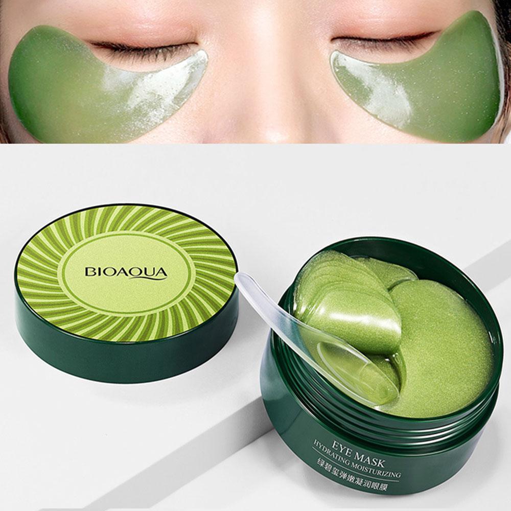 Green Tourmaline Moisturizing Eye Mask Lighten Dark Circles and Relieve Fine Lines Eye Patch Moisturizing Eye Patches