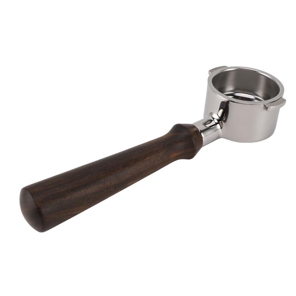 51 мм бездонный портафильтр с 2 ушными насадками для кофеварки Delonghi из нержавеющей стали бездонный