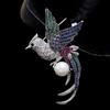 SUYU Fashion Imitation Zircon Brooch Animal National Style Retro Brooch Accessories Phoenix Bird Brooch