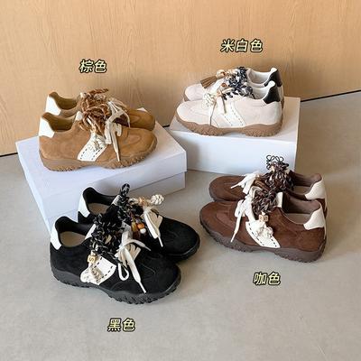 Miyou совместные ретро немецкие тренировочные кроссовки женские 2025 лето новая расцветка на шнуровке гоночные кроссовки спортивные повседневные кроссовки Форрест Гамп