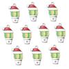 10pcs/lot Alloy Drop Oil Pendants Flower Alpaca Cactus Shaped Charm For DIY Fashion Christmas Necklace Earrings Jewelry Gifts