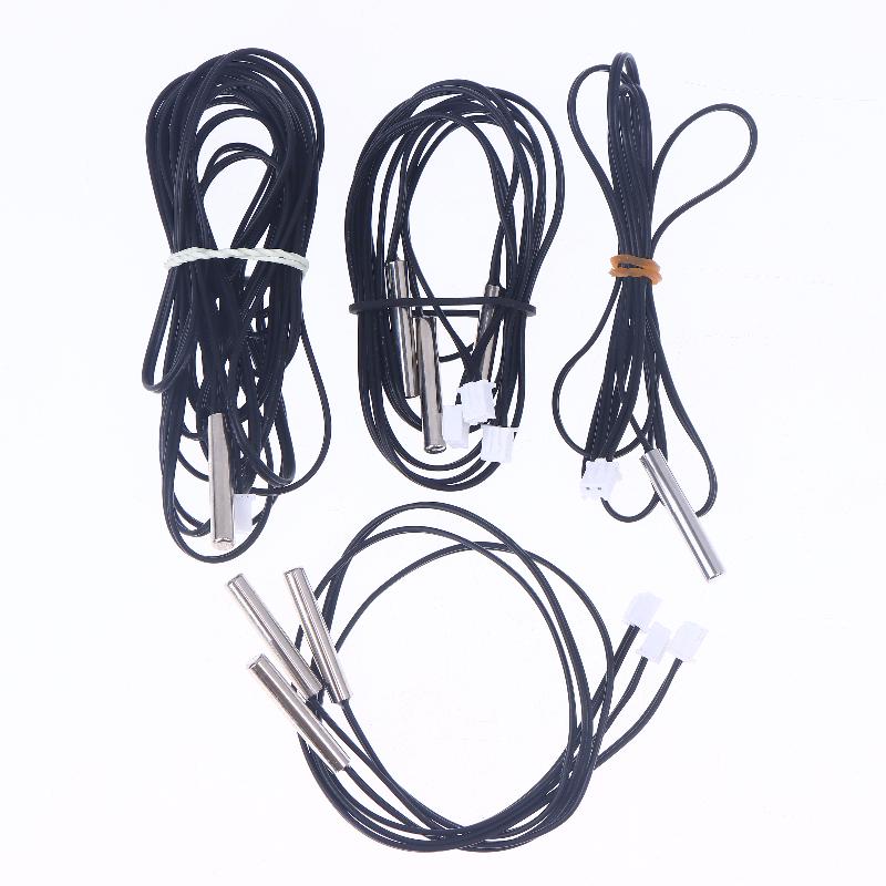 1/3 шт. Для Arduino W1209 W1401 30/50/100/200/300 см Ntc 10K 1% 3950 Термистор Датчик температуры Водонепроницаемый Кабель-зонд