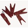 8 WOODEN CLOTHES PEGS MAGNET BORDEAU 35