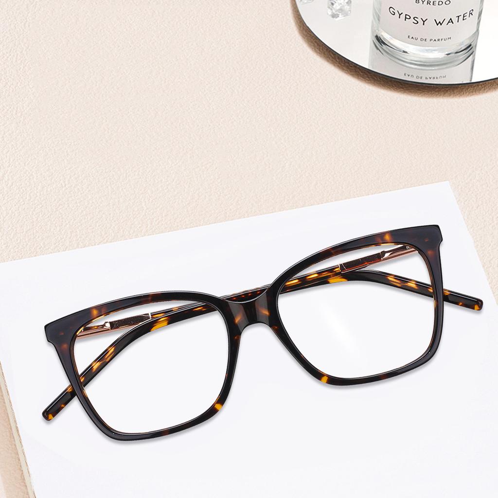 Оправа для очков для взрослых, простая квадратная оправа для очков для близорукости