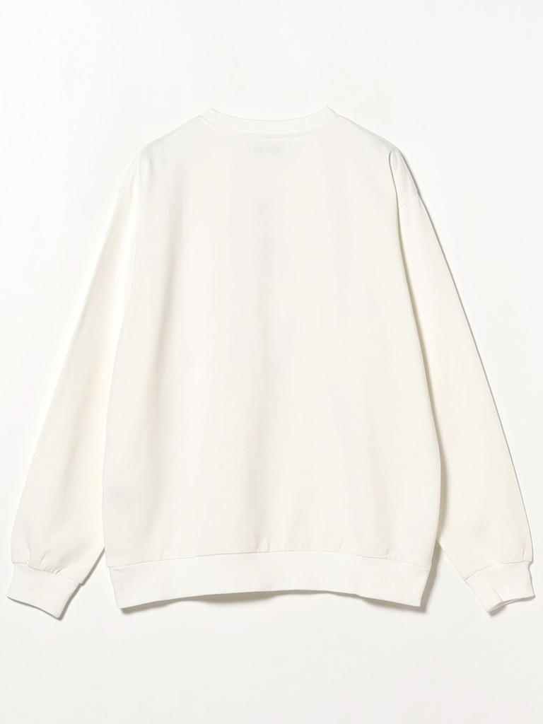 В:MING LIFE STORE by BEAMS Мужская футболка супертяжелого веса с круглым вырезом, оливковая, размер L, 2025SS