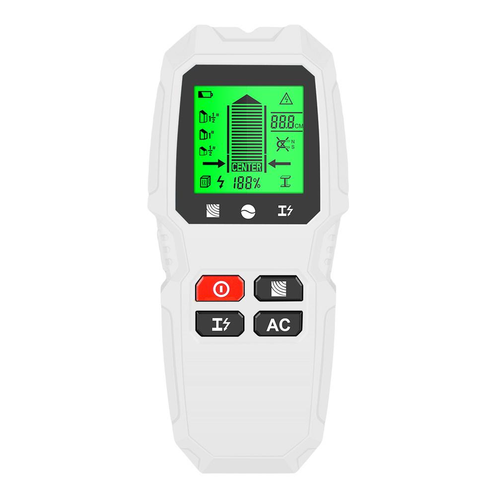 7 In 1 Electric Wall Scanner Sensor with LCD Display Studs Detector High Accuracy for AC Wire Metal Studs Wood Joist Pipe