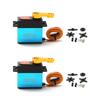 2pcs Digital Servo 25kg High Torque 180 Degrees Stainless Steel Gear Servo for 1 8 1 10 Remote Control Car with 25T