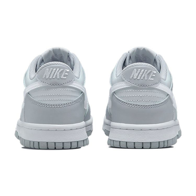 Nike Кроссовки Nike Dunk Low GS Pure Platinum Wolf Grey для детей Белые DH9765-001