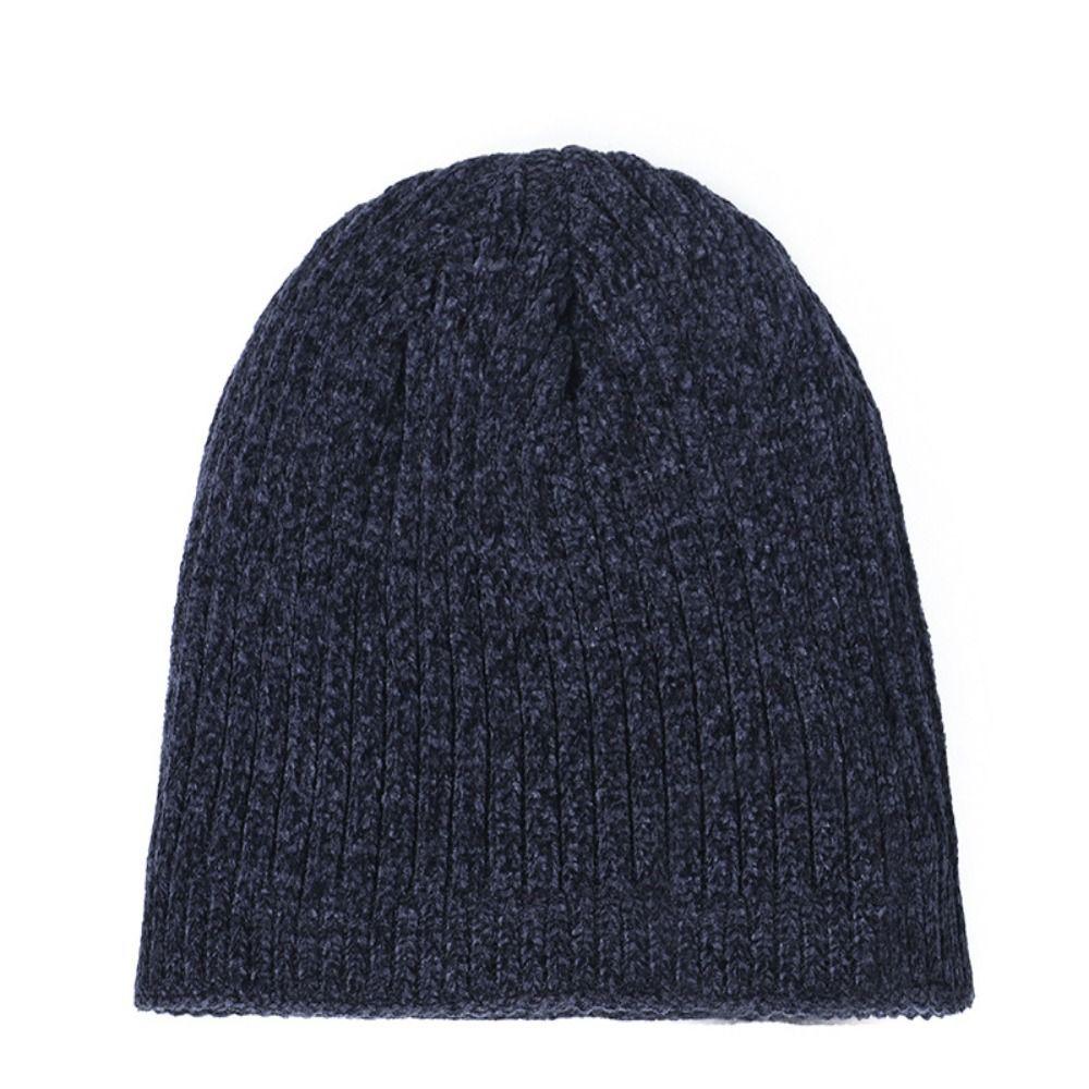 Comfortable Beanies Cap Soft Knitted Cap Fashion Men's Winter Knit Hats