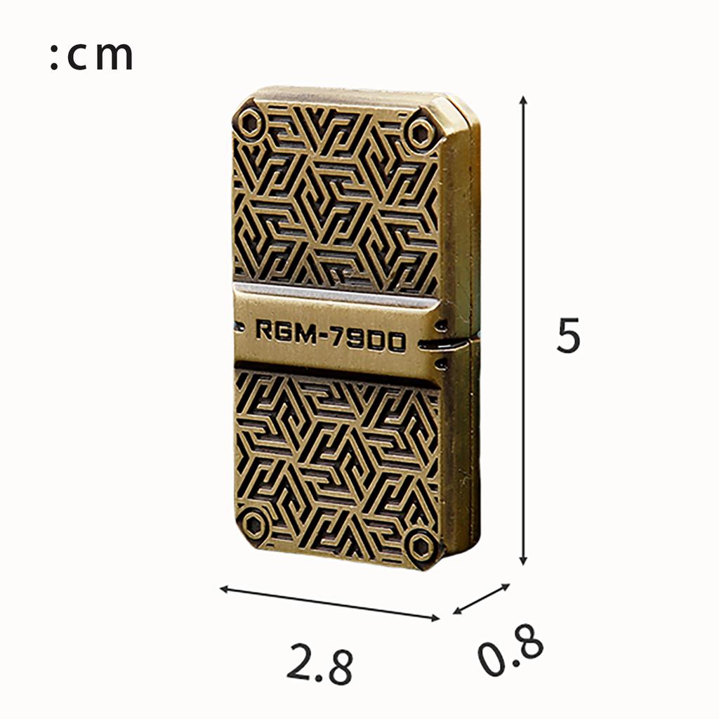 Metal Fidget Push Slider Magnetic Slider Card Mini Sensory Toys Sound Wave Decompression EDC Adult Office Desk Toys