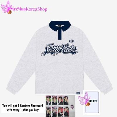 Stray Kids Футболки с длинным рукавом (5-звездочный Сеул Специальный)