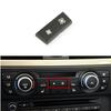 Black Car Front AC Fan Speed Button Replace Button Trim For BMW 3 E90 E92 X1 E84
