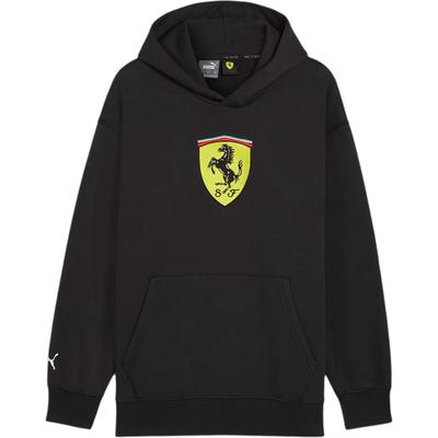 Puma X Ferrari Logo Hoodie Мужские толстовки с капюшоном черные 627054-01
