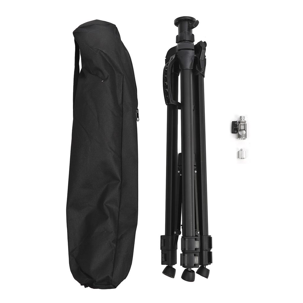 Tripod Level Stand Aluminum 360 Degree Rotation Level Tripod Holder with Multifunctional Hook