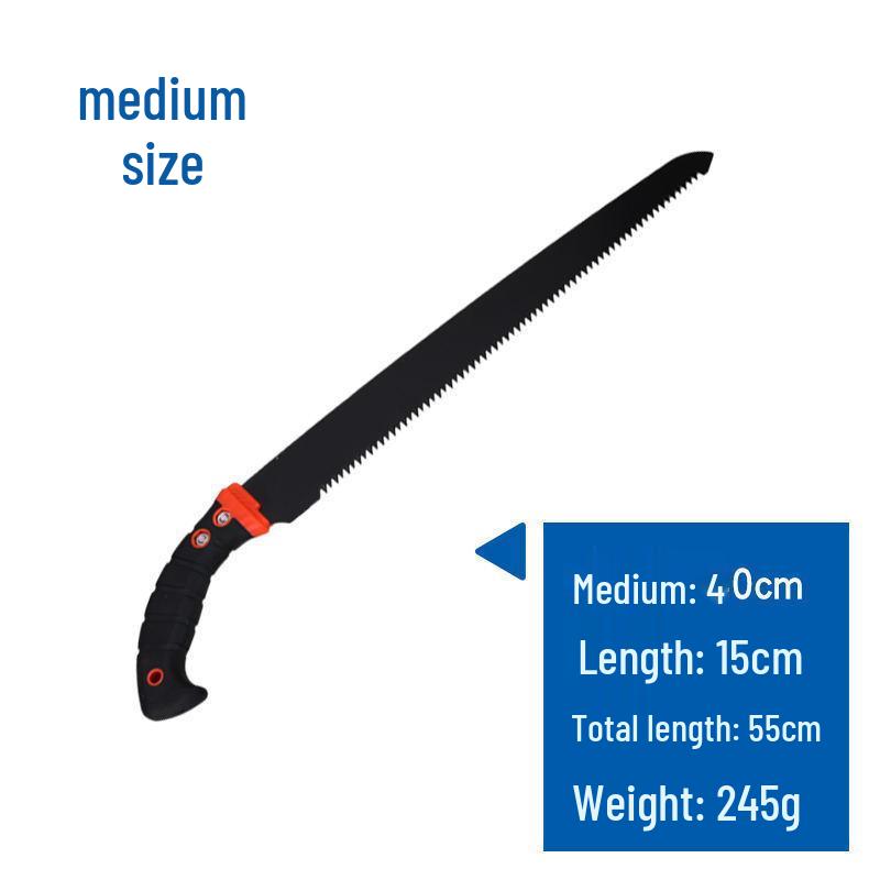 Садовая ножовка Big Tree - Большая электрофорезная ручная пила для валки и обрезки