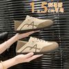 Обувь женская весенняя новая сетчатая обувь повседневная дышащая обувь Forrest Gump одна педаль ретро универсальная шнуровка немецкая тренировочная обувь
