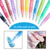 12 Pcs Nail Art Pens Set 3D Nail Polish Pen Quick Drying Nail Point Graffiti Dotting Pen Nail Art