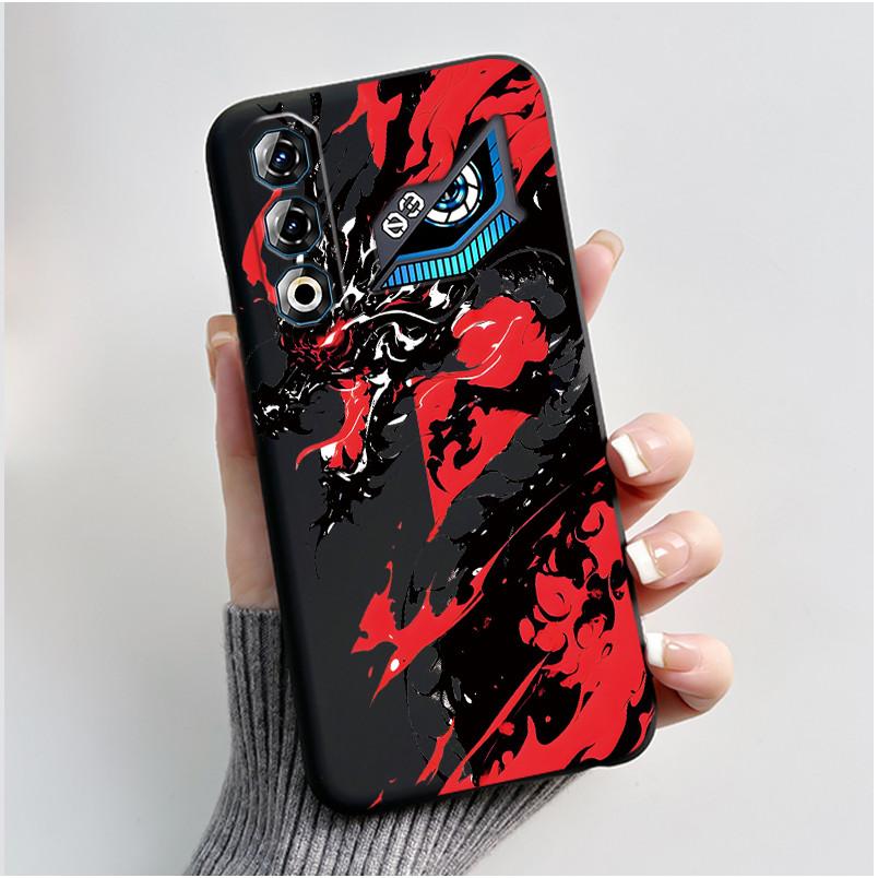Чехол для ZTE Nubia Neo 3 GT 5G Z2465N Милый Кролик Черный Мягкий ТПУ Силикон Ударопрочный Задняя Крышка Для ZTE Nubia NEO3 GT 5G Корпус