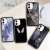 Girl Angel Wings Phone Case for iPhone 11 12 13 14 Pro Max Mini X XR XS SE 2020 5 6S 7 8 Plus Samsung Galaxy S21 S22 Cover Shell