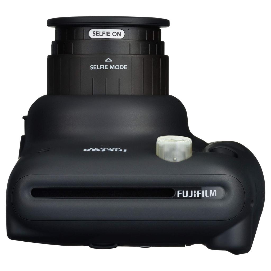 Мгновенная камера instax mini 11, угольно-серый. Встроенная вспышка и селфи-объектив. Пленка продается отдельно.