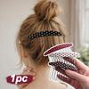 Non-Slip Hair Combs Polka Dot Bangs Hair Clip New Hairpin  for Princess Hair Accessories