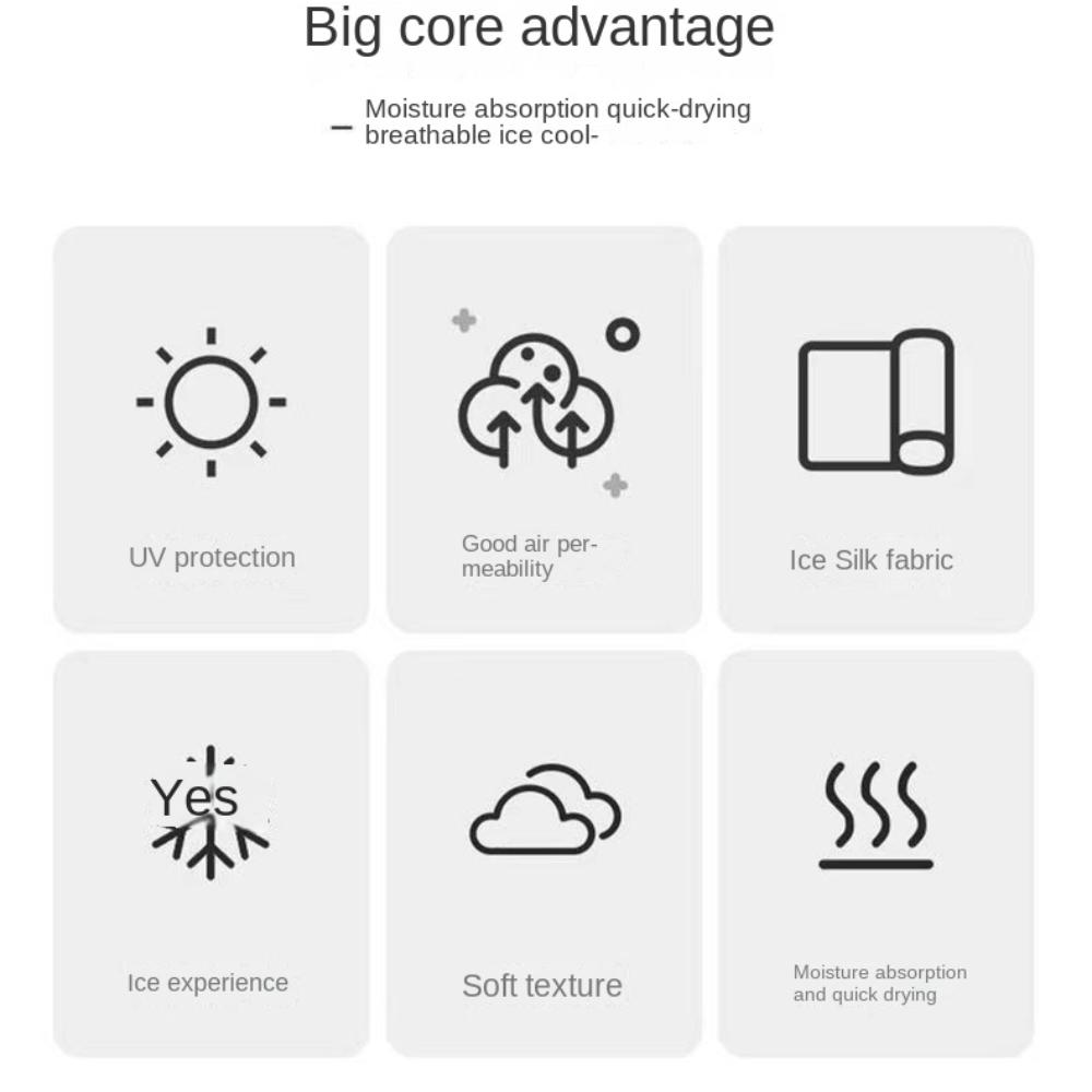 Breathable Face Cover Adjustable Ice Silk Mask New Suncreen Mask  Four Seasons