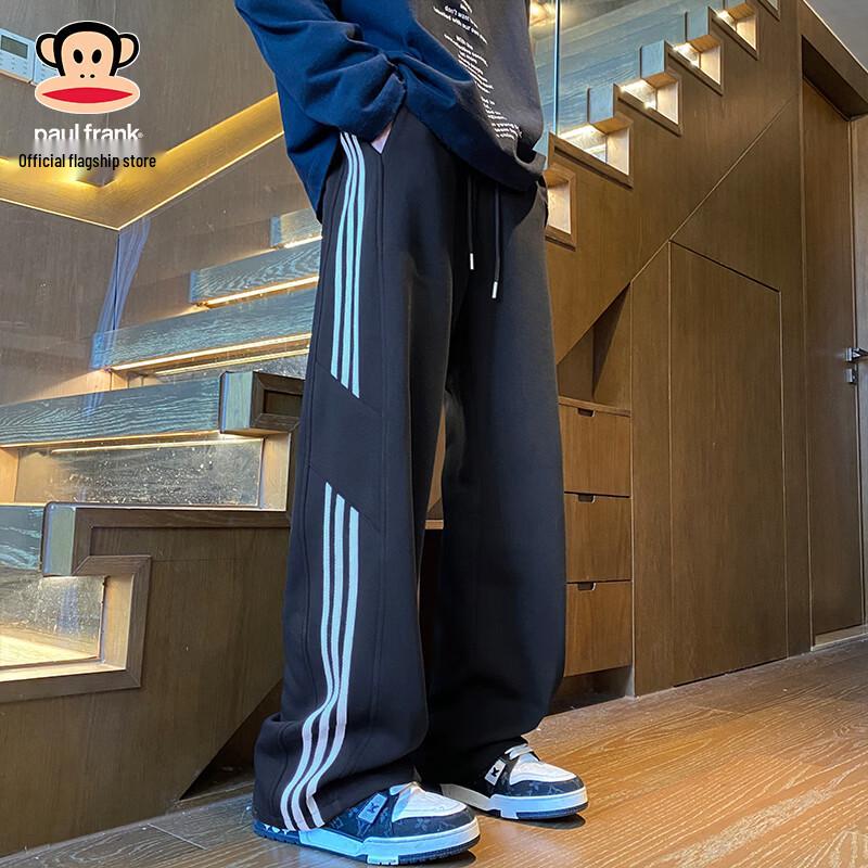 paul frank Мужские свободные прямые повседневные спортивные штаны с боковыми полосками