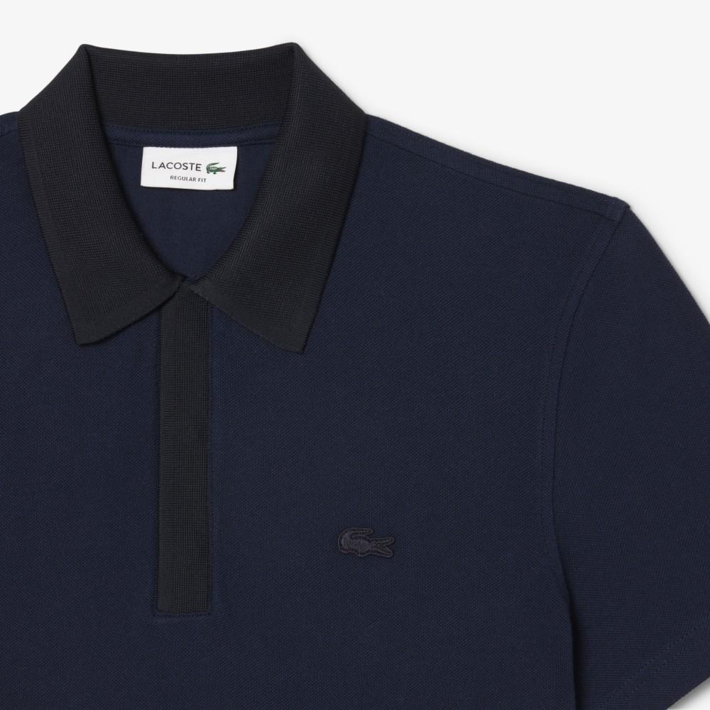 [Lacoste] Men's Hidden Placket Polo Shirt PH9060-55NBE4