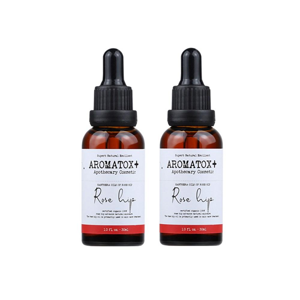 Aromatox органическое нерафинированное масло шиповника холодного отжима, 30мл, 2 шт.