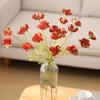 1/3 шт. Букет искусственных цветов 60 см 4 головки Искусственные цветы для домашнего декора Садовое свадебное украшение Аксессуар для цветочной композиции