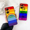 Love Is Love LGBT Rainbow Heart LGBTQ Case for Motorola Moto Edge 50 30 Fusion 40 NEO Ultra Pro G22 G23 G20 G35 G84 G13 G53