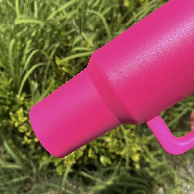 40 унций двухслойный стаканчик для мороженого герметичный складной чехол с трубочкой портативный прямой стакан для питья в машине