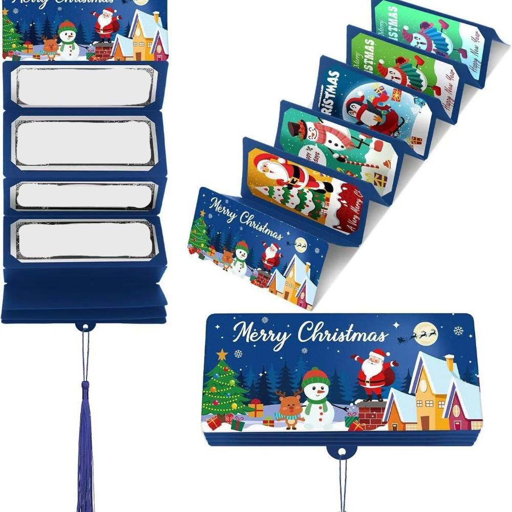 Lucky Folding Card Envelope Santa Claus Christmas Decorations Christmas Money Pocket Bag Christmas