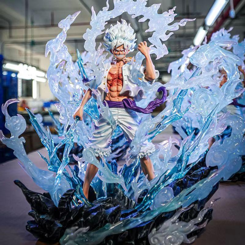 В наличии 30 см Jt One Piece Персонаж Ника Луффи Мультяшный Персонаж Настольные Украшения Статуэтка Луффи GK Ручная Работа Модный Игровой Фигурка