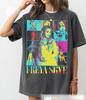Vintage Freya Skye Shirt Freya Skye Graphics Shirt Summer Unisexs and Womens Loose and Breathable Tshirt Top