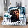 2025 New Style Juice WRLD 999 Legend Rapper Album Blanket,Soft Throw Blanket for Home Bedroom Bed Sofa Travel Cover Kid Gift