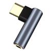 Преобразователь звука Type C на 3,5 мм USB C на 3,5 мм Разъем для наушников Адаптер Алюминиевый Адаптер Простой в использовании для Смартфонов