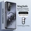 Для Magsafe Магнитный Беспроводной Зарядки Матовый Чехол Для Samsung Galaxy Z Fold 7 5 6 4 3 5G Матовый Ударопрочный Защитный Чехол