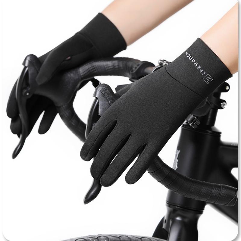 Touch Screen Long  Fingers  Motorcycle gloves Soft Sports Cycling Gloves MTB Road Bike Riding Racing Women Men Bicycle Gloves